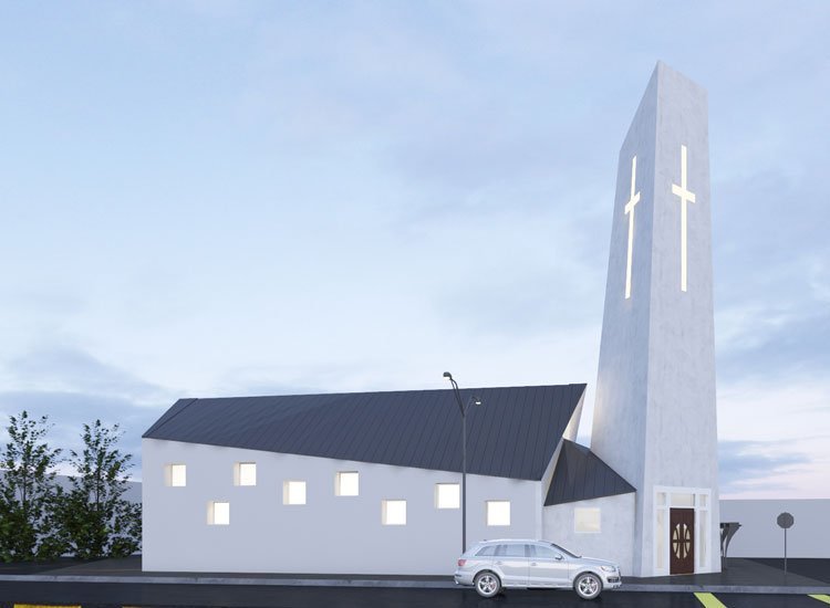 JDTM church rendering