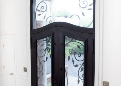 interior side of front door